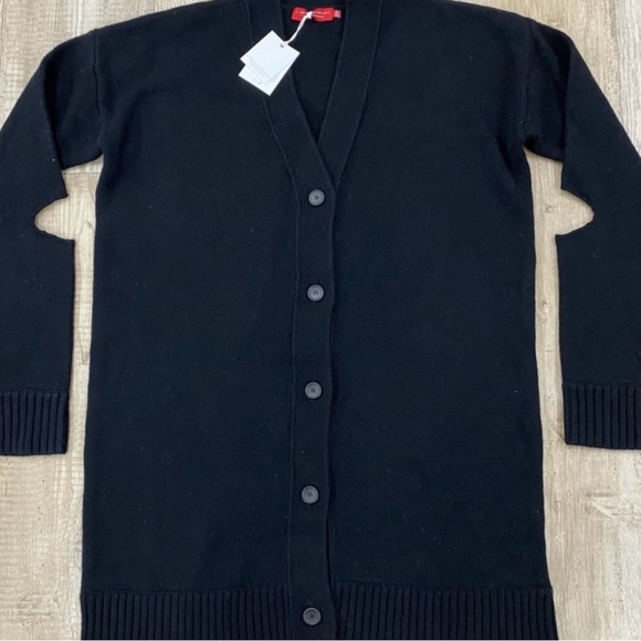 Closeout!▪️N: Philanthropy Bryant Cut Out Oversized Cardigan - Picture 2 of 8